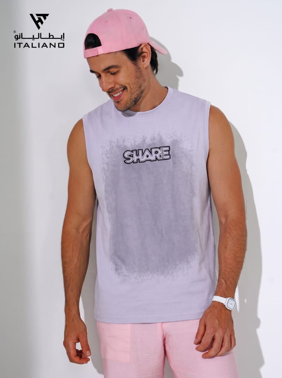 Sleeveless shirt p1046
