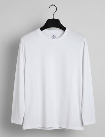 Basic long sleeve cotton shirt
