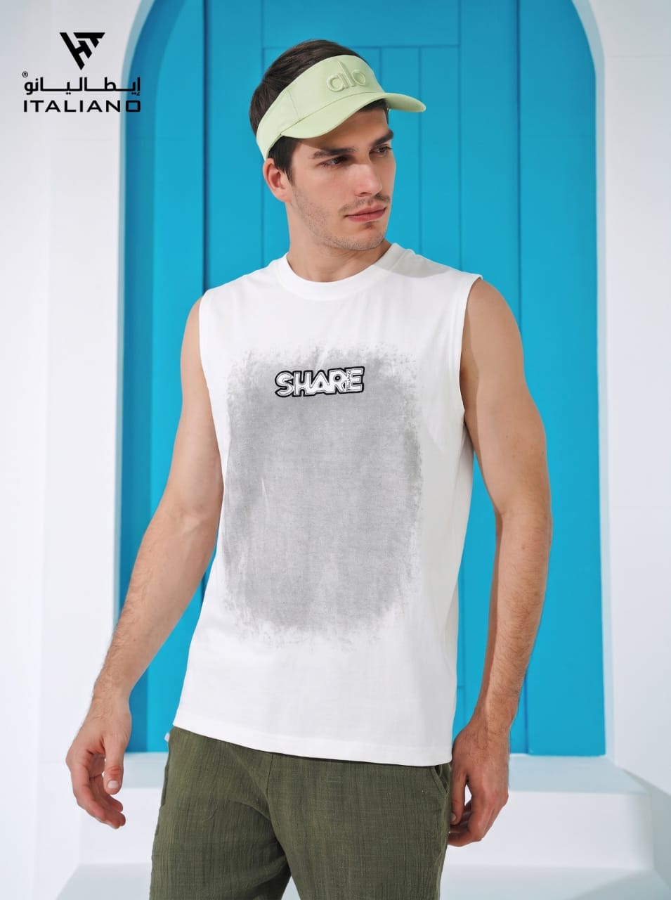 Sleeveless shirt p1046
